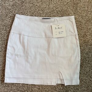 Just Cavalli White Mini Skirt